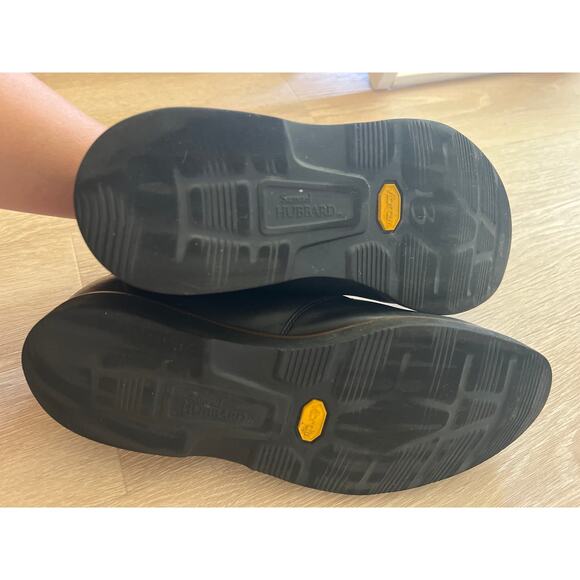 Samuel Hubbard Men’s 10 M Frequent Traveler Slip-On Black Leather Dress Shoe - Picture 7 of 7